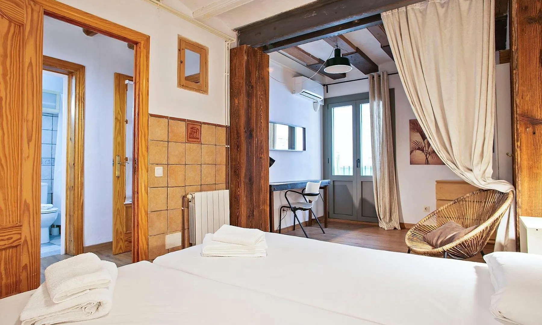 아파트 Las Ramblas, Comfort In Bcn For 8 Persons 바르셀로나